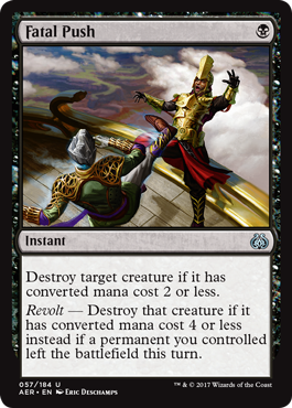 Fatal Push (Aether Revolt) Near Mint Foil