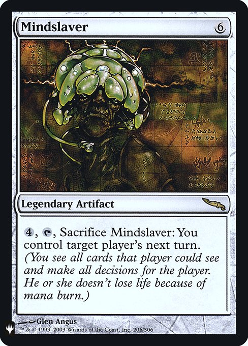 Mindslaver (Mystery Booster Retail Edition Foils) Near Mint Foil