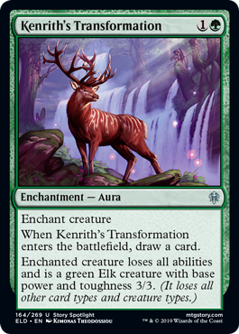 Kenrith's Transformation (Throne of Eldraine) Near Mint