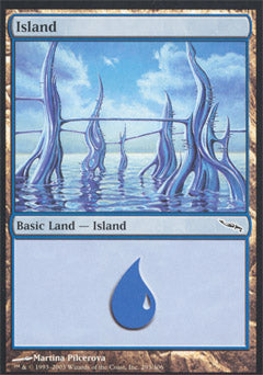Island (293) (Mirrodin) Near Mint