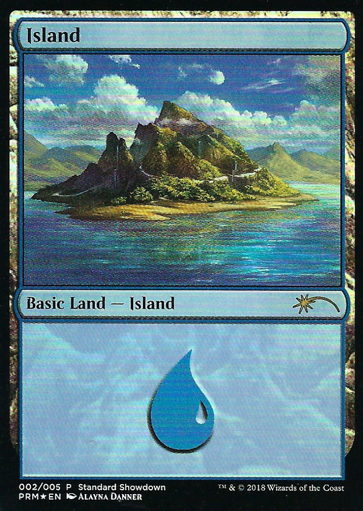 Island Standard Showdown 2018 (Promotional Cards) Near Mint Foil