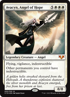 Avacyn, Angel of Hope (From the Vault: Angels) Near Mint Foil