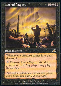 Lethal Vapors (Scourge) Near Mint Foil
