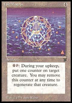 Life Matrix (Legends) Near Mint Italian
