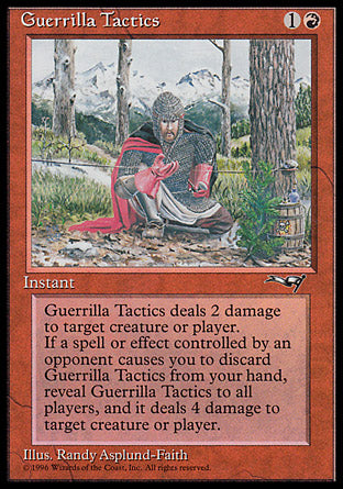 Guerrilla Tactics (1) (Alliances) Light Play