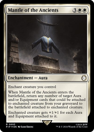 Mantle of the Ancients (Surge Foil) (Universes Beyond: Fallout) Near Mint