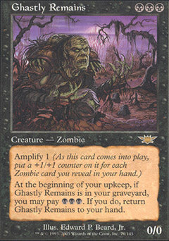 Ghastly Remains (Legions) Light Play Foil