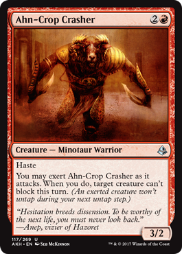 Ahn-Crop Crasher (Amonkhet) Near Mint