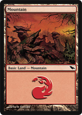 Mountain (297) (Shadowmoor) Near Mint