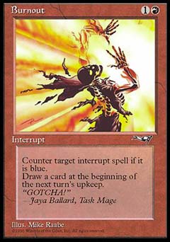 Burnout (Alliances) Near Mint