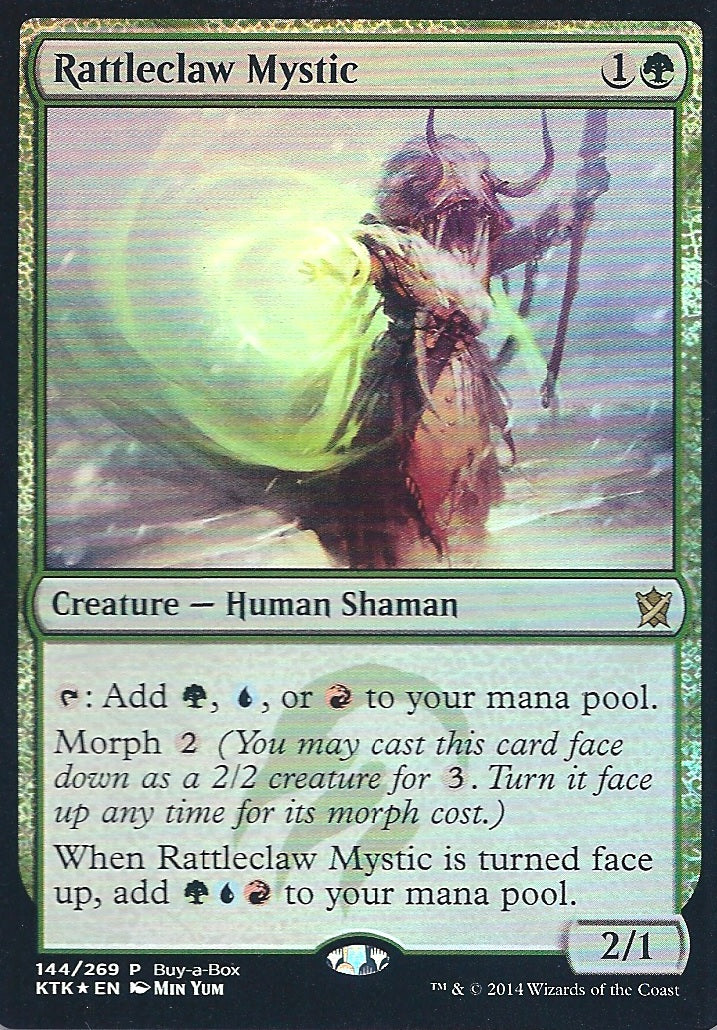Rattleclaw Mystic (BIBB) (Promotional Cards) Near Mint Foil