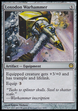 Loxodon Warhammer (Duel Decks: Knights vs Dragons) Near Mint