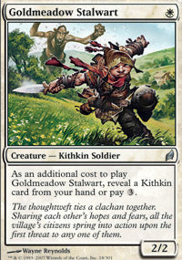 Goldmeadow Stalwart (Lorwyn) Near Mint Foil