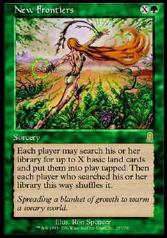 New Frontiers (Odyssey) Near Mint Foil