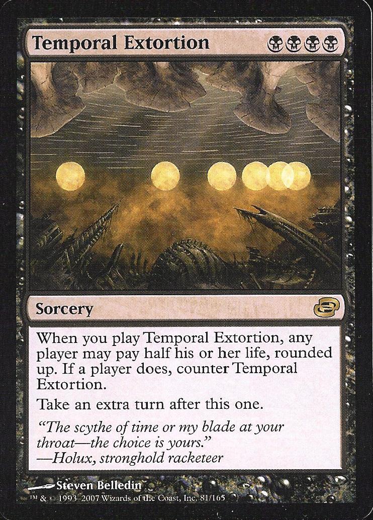 Temporal Extortion (Planar Chaos) Light Play