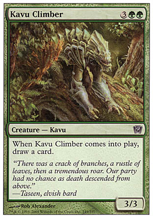 Kavu Climber (9th Edition) Near Mint Foil