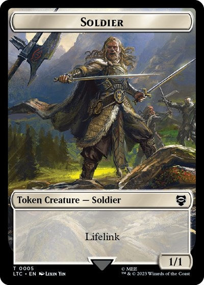 Soldier / Food Token (Commander: The Lord of the Rings: Tales of Middle-earth) Near Mint