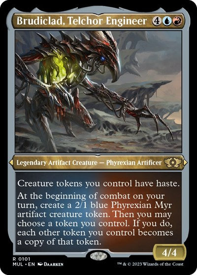 Brudiclad, Telchor Engineer (Foil Etched) (March of the Machine: Multiverse Legends) Near Mint