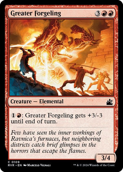 Greater Forgeling (Ravnica Remastered) Near Mint