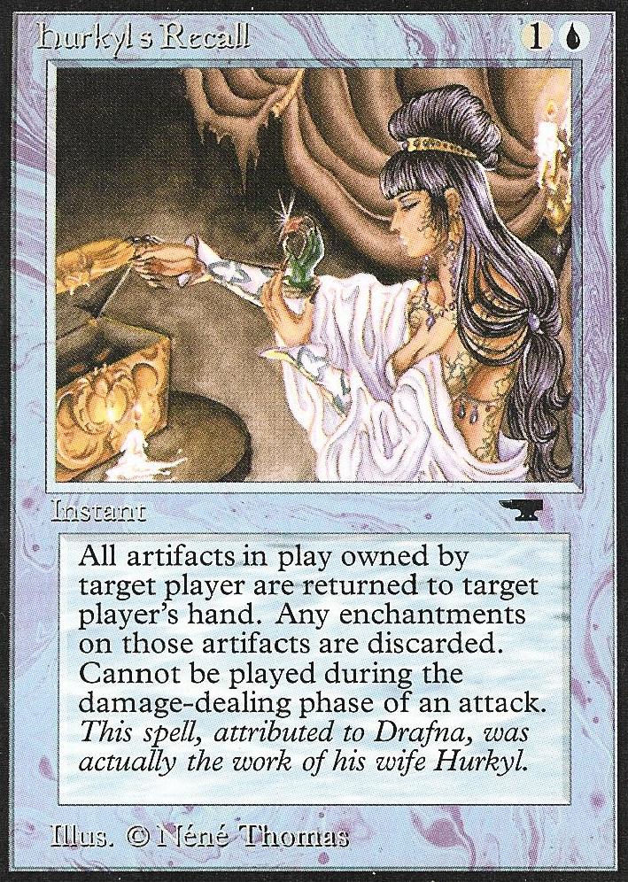 Hurkyl's Recall (Antiquities) Near Mint