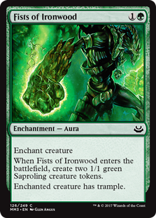 Fists of Ironwood (Modern Masters 2017) Near Mint Foil