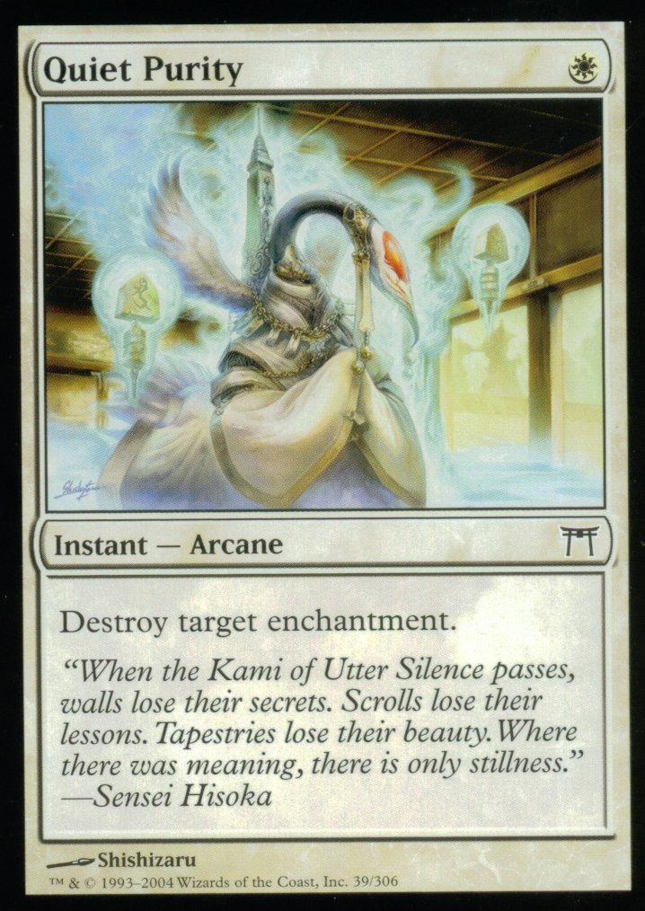 Quiet Purity (Champions of Kamigawa) Near Mint