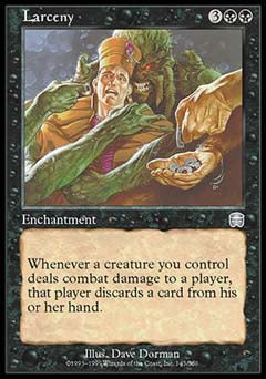 Larceny (Mercadian Masques) Near Mint Foil