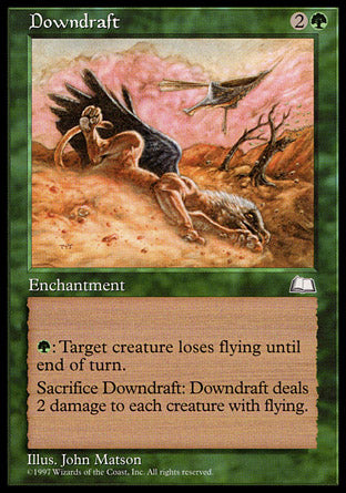Downdraft (Weatherlight) Near Mint