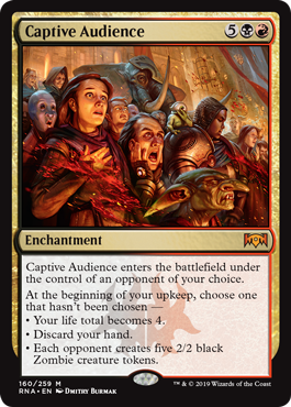 Captive Audience (Ravnica Allegiance) Near Mint Foil