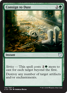 Consign to Dust (Commander 2018) Near Mint