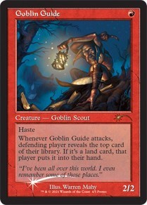 Goblin Guide (Retro Frame) (Promos: WPN and Gateway) Near Mint Foil