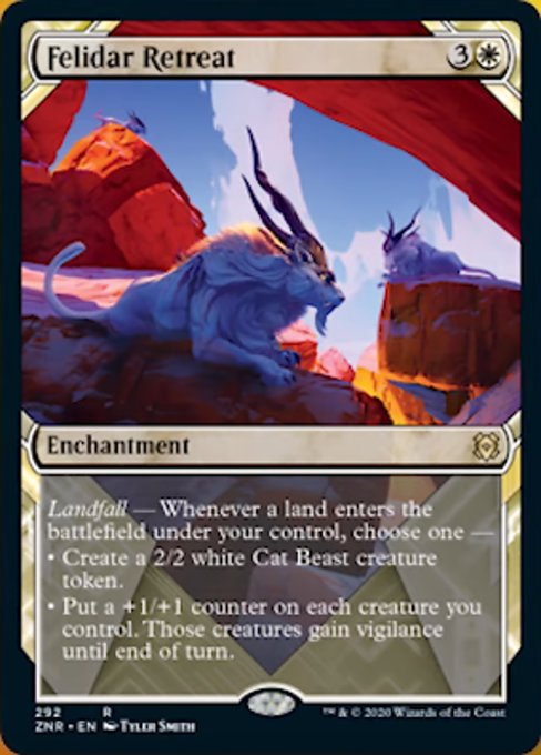 Felidar Retreat (Showcase) (Zendikar Rising) Near Mint