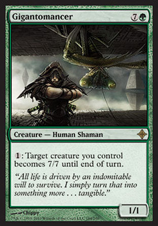 Gigantomancer (Rise of the Eldrazi) Light Play Foil