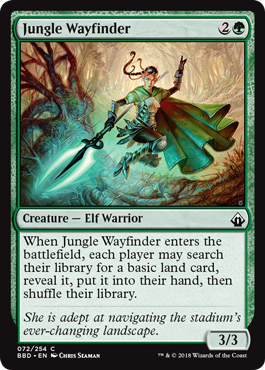 Jungle Wayfinder (Battlebond) Near Mint