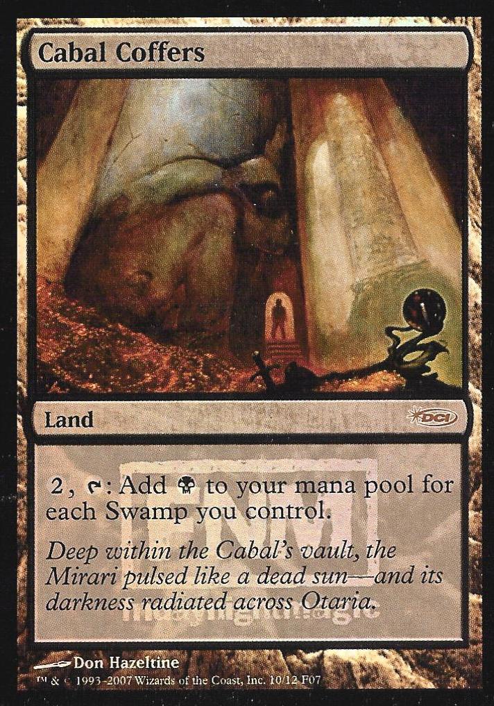 Cabal Coffers (FNM) (Promotional Cards) Near Mint Foil