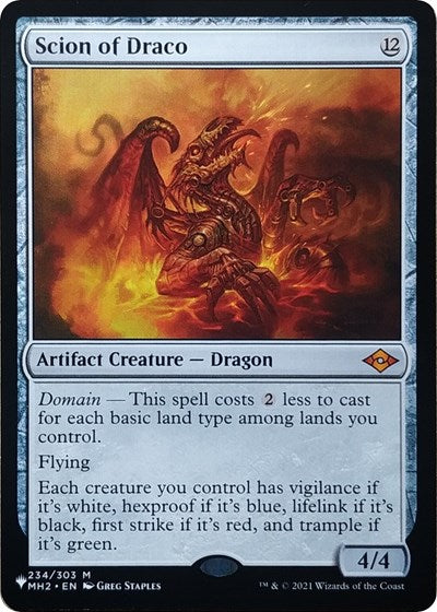 Scion of Draco (The List) Near Mint