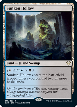 Sunken Hollow (Commander 2020 Ikoria) Near Mint