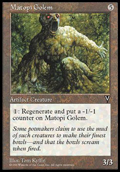 Matopi Golem (Visions) Near Mint