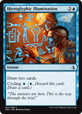 Hieroglyphic Illumination (Amonkhet) Light Play Foil