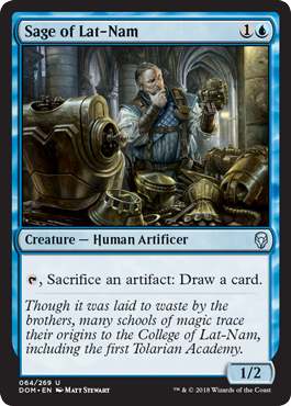 Sage of Lat-Nam (Dominaria) Near Mint Foil