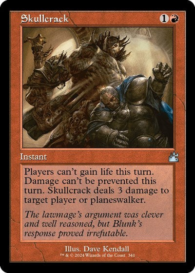 Skullcrack (Retro Frame) (Ravnica Remastered) Near Mint