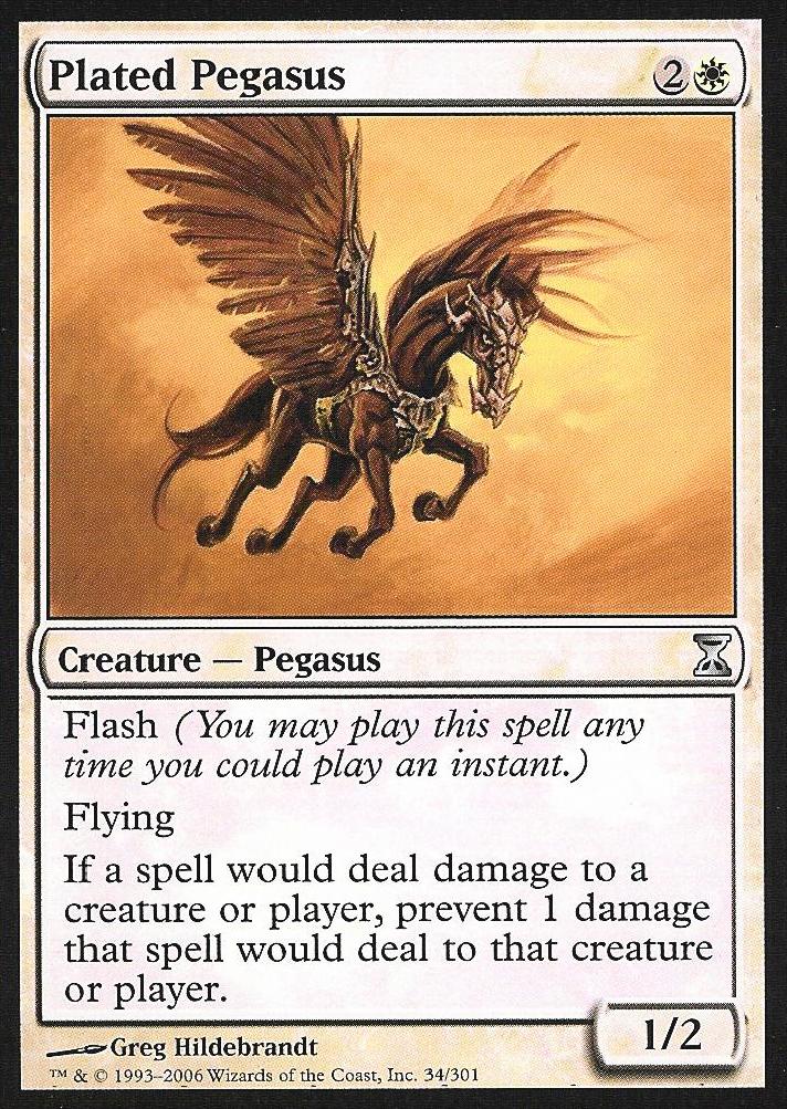 Plated Pegasus (Time Spiral) Near Mint