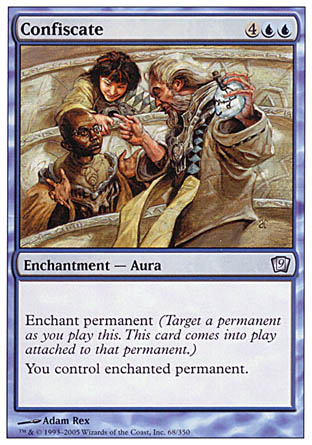 Confiscate (9th Edition) Light Play