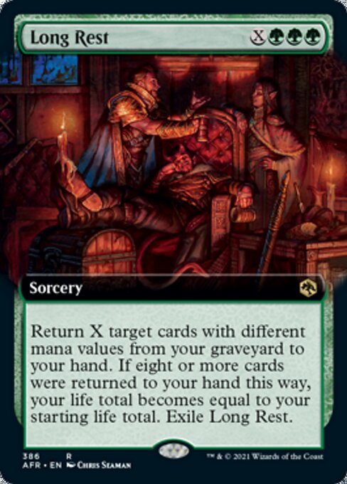 Long Rest (Extended Art) (Adventures in the Forgotten Realms) Near Mint Foil