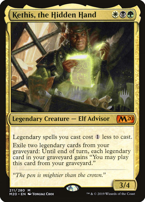 Kethis, the Hidden Hand (Promo Pack) Near Mint