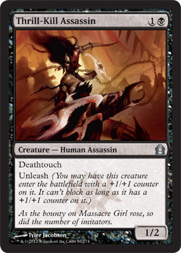 Thrill-Kill Assassin (Return to Ravnica) Near Mint Foil