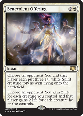 Benevolent Offering (Commander 2014 Edition) Near Mint