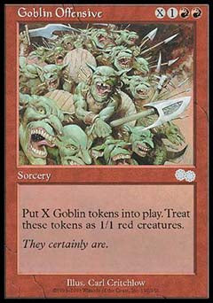 Goblin Offensive (Urza's Saga) Near Mint