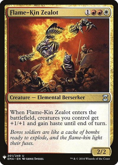 Flame-Kin Zealot (Mystery Booster) Near Mint