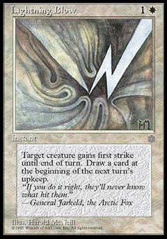 Lightning Blow (Ice Age) Near Mint